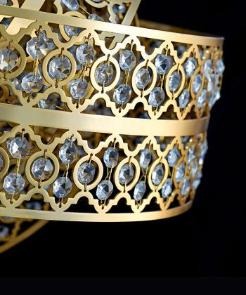 Golden Helenus Metal Pendant Lamp