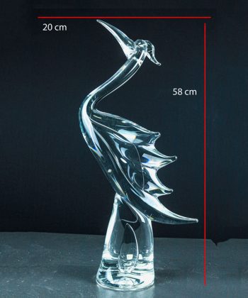 Crystal Bird Sculpture