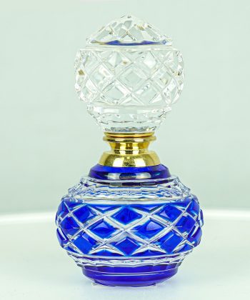 Blue Color Perfume Bottle