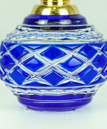 Blue Color Perfume Bottle