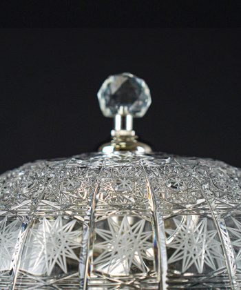 bohemian hand cut crystal table lamp 1